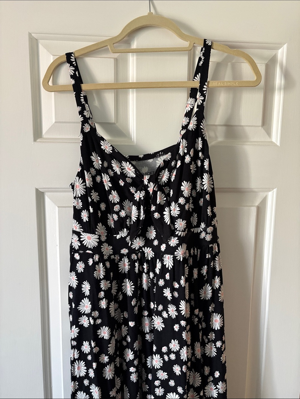 TORRID Whimsy Daisy Deep Black Skater Mini Dress NWT size 0